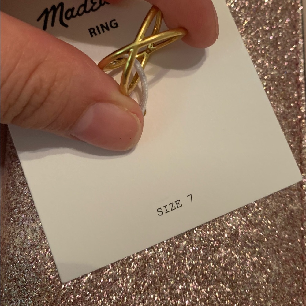 Madewell Crossover ring BRAND NEW!